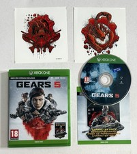 Gears 5 Microsoft Xbox One Boxed Gears Of War Inc Stickers PAL