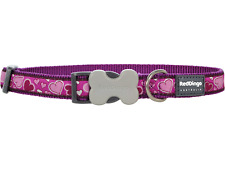 Red Dingo Patterned Dog Collar