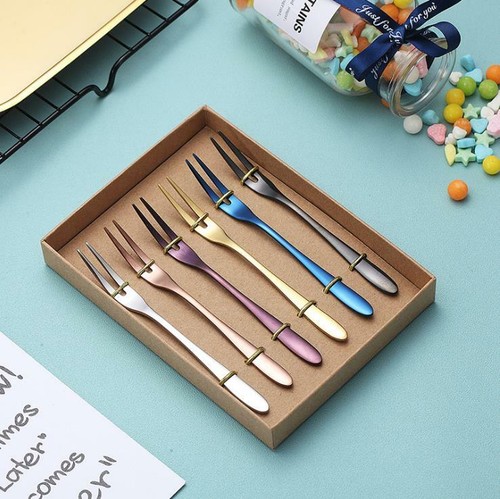 6pcs stainless steel serving - 6pcs,