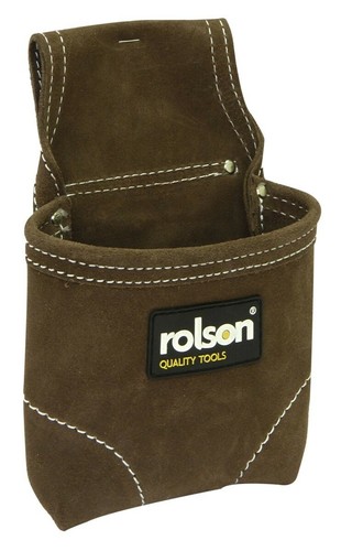 Rolson leather nail pouch - leather,
