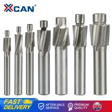 7Pcs M3-M12 Counterbore End Mill Pilot Slotting Tool Cutter HSS Slot Drill Bit
