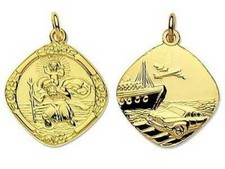 9ct Gold St Christopher