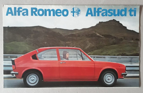 Alfa romeo alfasud brochure - alfasud, ti