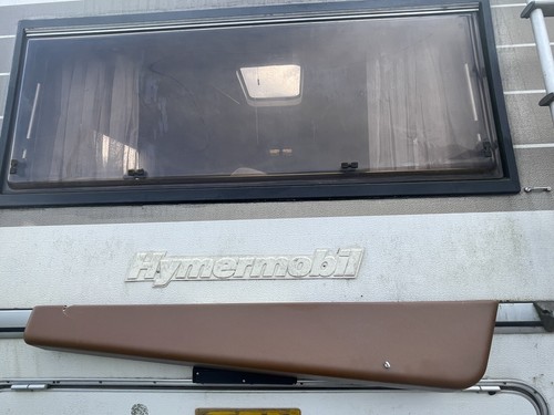 1980s hymer motorhome - motorhome, pull