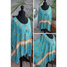 Sea Green LADIES TUNIC Kaftan