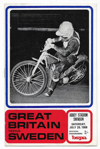 Speedway programme july - 20,