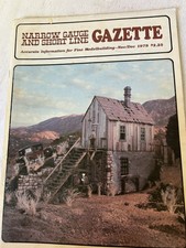 Narrow Gauge and Short Line Gazette Nov/Dec 1978 Modelbuilding Magazine