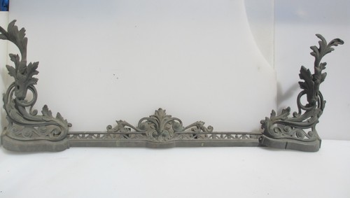 Antique brass fire front - antique,
