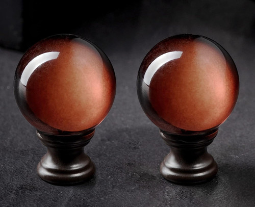 Pcs lamp finials ball - 2, finials,