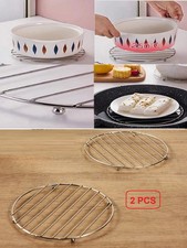2PC Stainless Steel Round