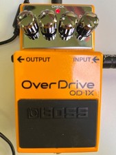 Used Boss OD-1X Overdrive Guitar Effects Pedal - Mint & Boxed