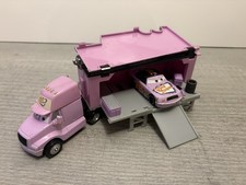 Disney Pixar Cars Vinyl Toupee Racer Hauler Cab 1:55 Scale Diecast Model