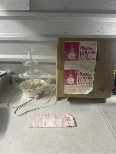 Vtg wilton kolor flo electric - wilton,