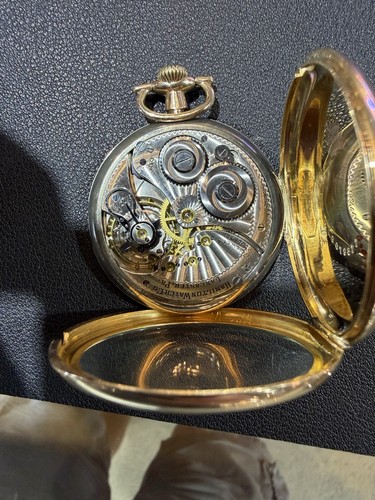 Vintage 1915 hamilton pocket - vintage,