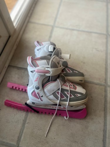 Adjustable ice skates girls - ice,