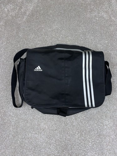 Adidas black messenger bag - adidas,