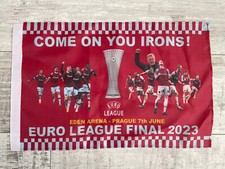 Small West Ham Euro Final Flag