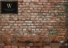 1:6 Scale Brick Wall - Peel