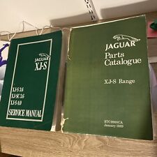 Jaguar Xjs factory Service Manual 3.6 And 4.0 And Parts Catalogue , workshop  