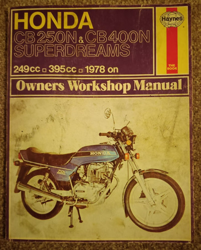 Haynes honda cb250n cb400n - honda,