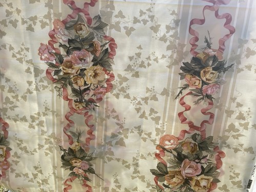 Vintage floral cotton - floral,