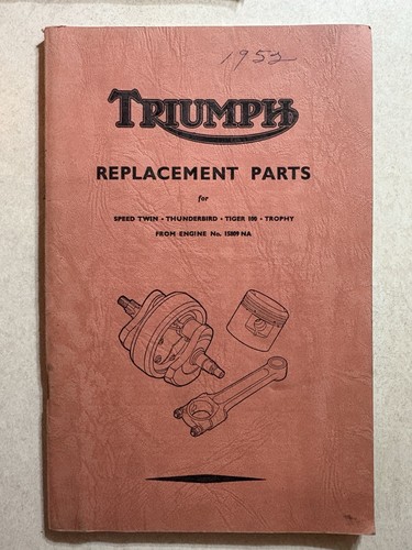 1952 triumph 650 500 - 650, twins