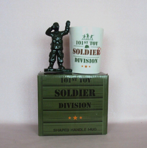 Toy soldier figure mug 101st - toy,