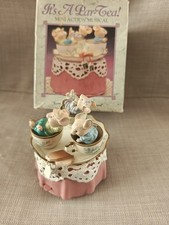 Enesco Music Box Mice Spin in