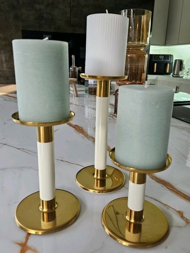 Ikea gold and white - x,