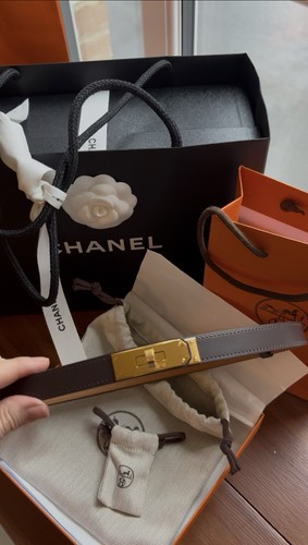 Hermes kelly belt ebene - ebene, with