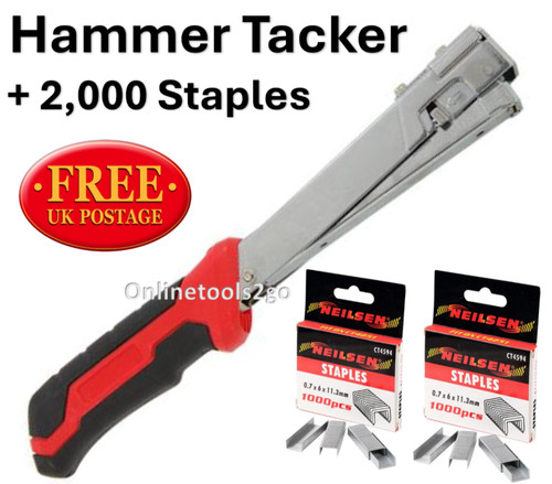 Heavy duty hammer tacker - heavy,