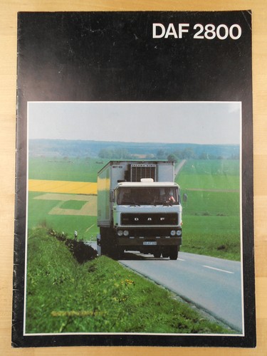Daf 2800 brochure - 2800, english
