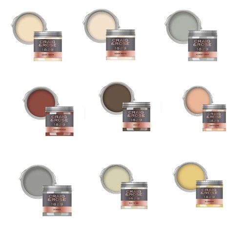 Craig rose 1829 chalky - rose,