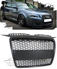 FRONT BLACK GRILL FOR AUDI A3