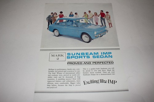 1960 sunbeam imp factory - 1960's,