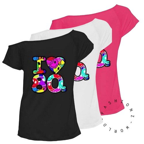 Ladies love the 80s shirt - love, t-shirt