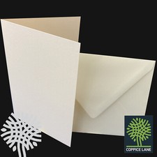 A6 C6 Premium Ivory Card