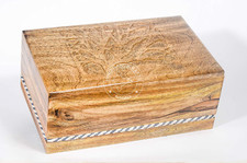 Wooden Box Funeral Cremation