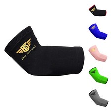 Elbow Brace Support Compression Sleeve Tennis Golfer Arthritis Pain Gym Easy Fit