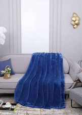 Super Soft Faux Fur Mink Throw