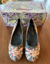 IRREGULAR CHOICE WOMENS PENELOPE COURT SHOES MULTI COLOURED SIZE 39/UK 6