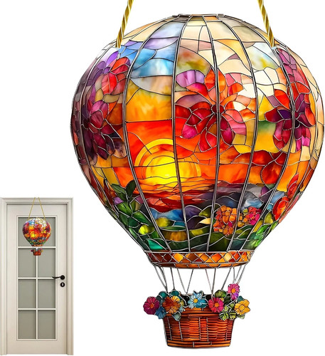 Hot air balloon solar - hot, garden