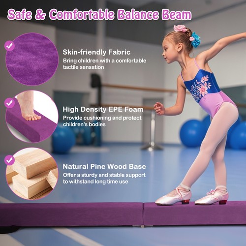 Folding gymnastic beam - gymnastic,