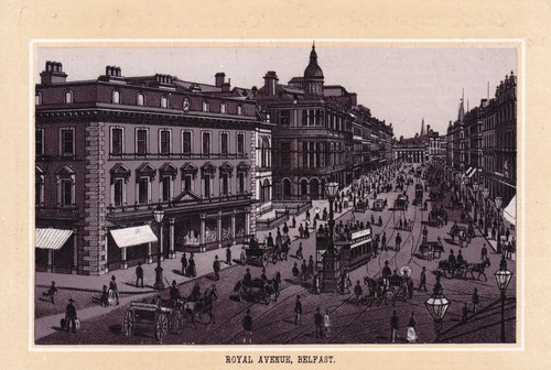 Trade card royal avenue - card,