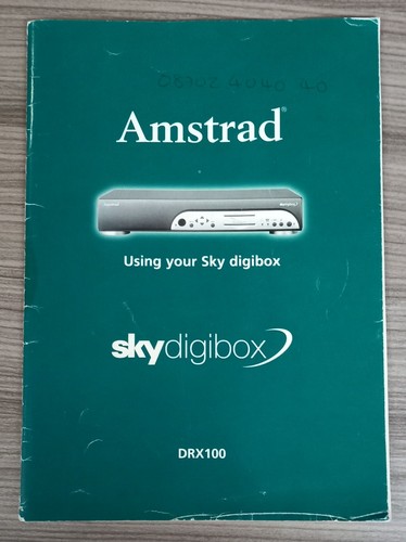 Amstrad drx100 sky digibox - sky,