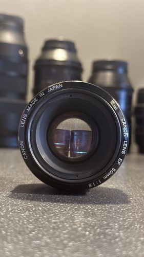 Canon 50mm 8 mk1 metal - f/1.8,