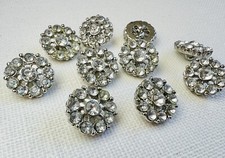 10 Vintage Metal Shank