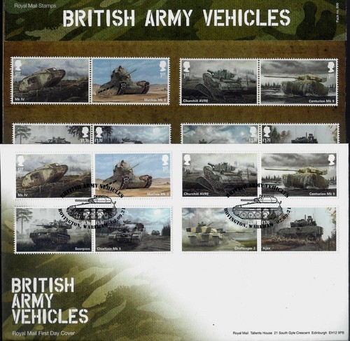 2021 fdc mint british - fdc,