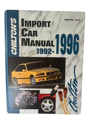 Chilton import car - car, manual