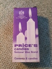 Vintage Price's White Wax